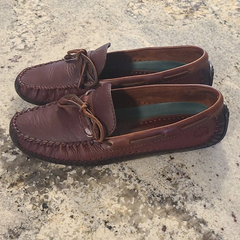 H.S. Trask Bison Driving Moccasins